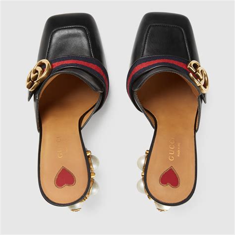 gucci shoes damen|gucci mules on heel.